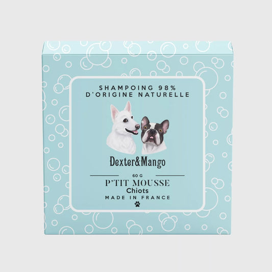 P’tit Mousse Solid Shampoo – Naturligt, Veganskt Valpschampo för Känslig Hud & Päls