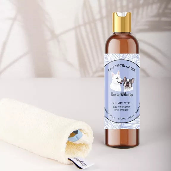 Ô Pimpante! – Micellär Rengöringsvatten för Hundar (Utan Bad!)
