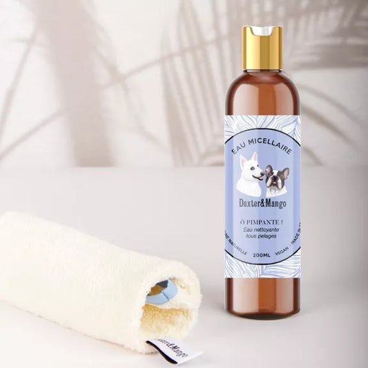 Ô Pimpante! – Micellär Rengöringsvatten för Hundar (Utan Bad!)