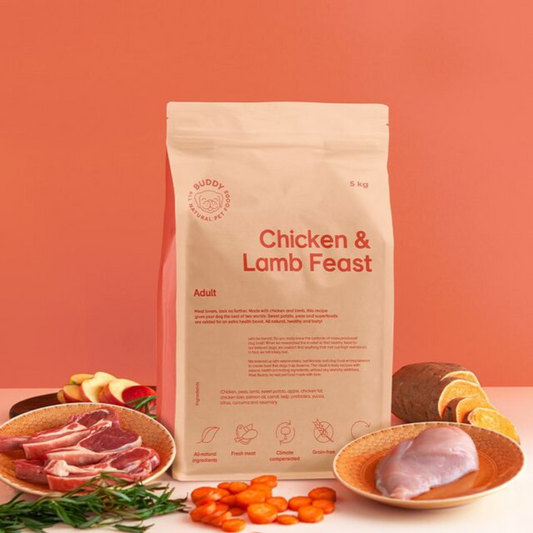 Chicken & Lamb Feast 5 kg Adult -  Buddy Pet Foods