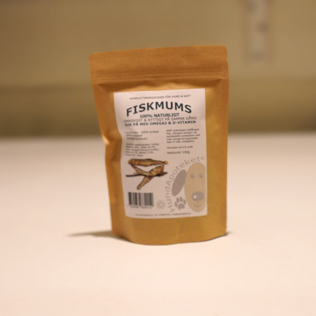 Torkad Skarpsill – Naturligt tillskott med omega-3 för hund och katt